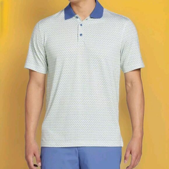 Walter Hagen Men's Clubhouse 19th Hole Golf Polo Shirt Size 2XL NWT A111 UV 30+ - Picture 3 of 7